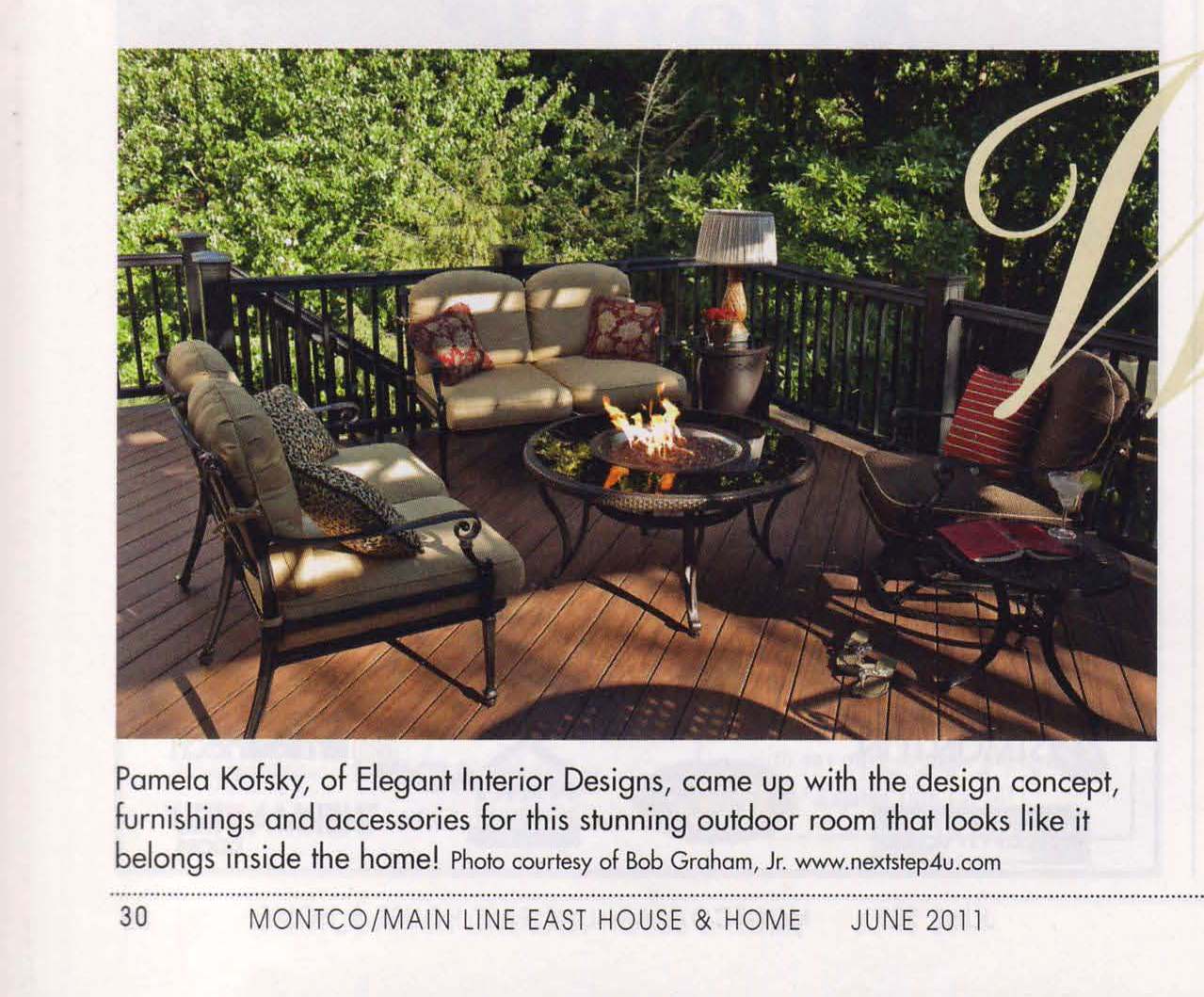 House & Home Decorating Advice 2011 feature deck