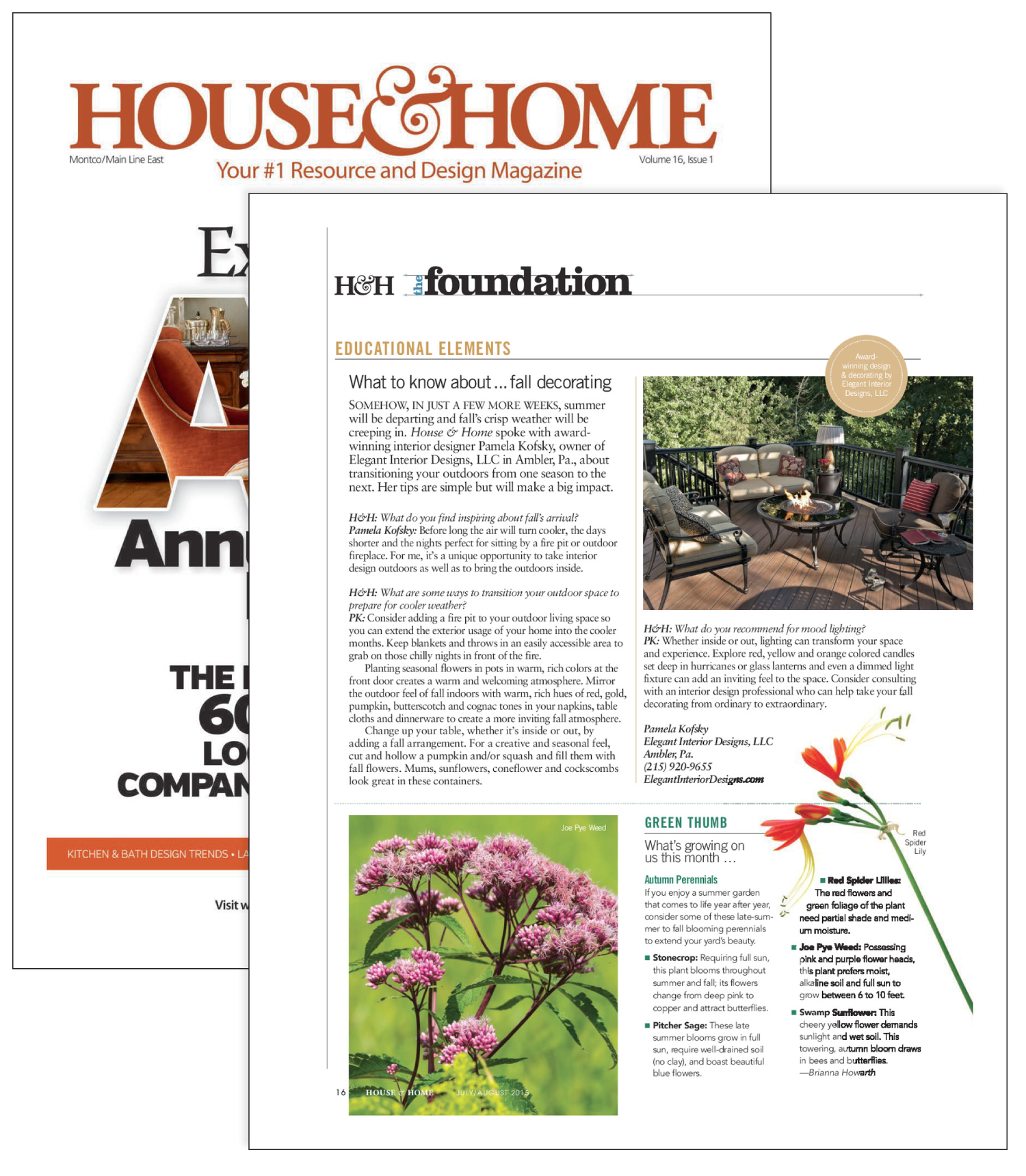 EID House&Home Cover + Article